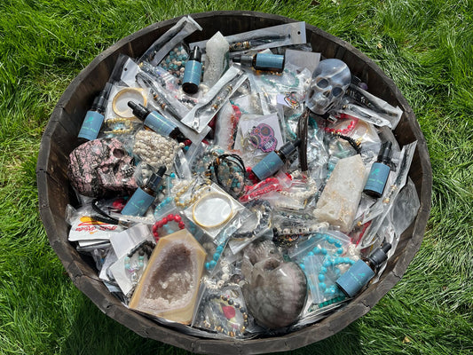 Pipe Bomb Package | Hippie gifts | Quartz jewelry | Crystal skulls