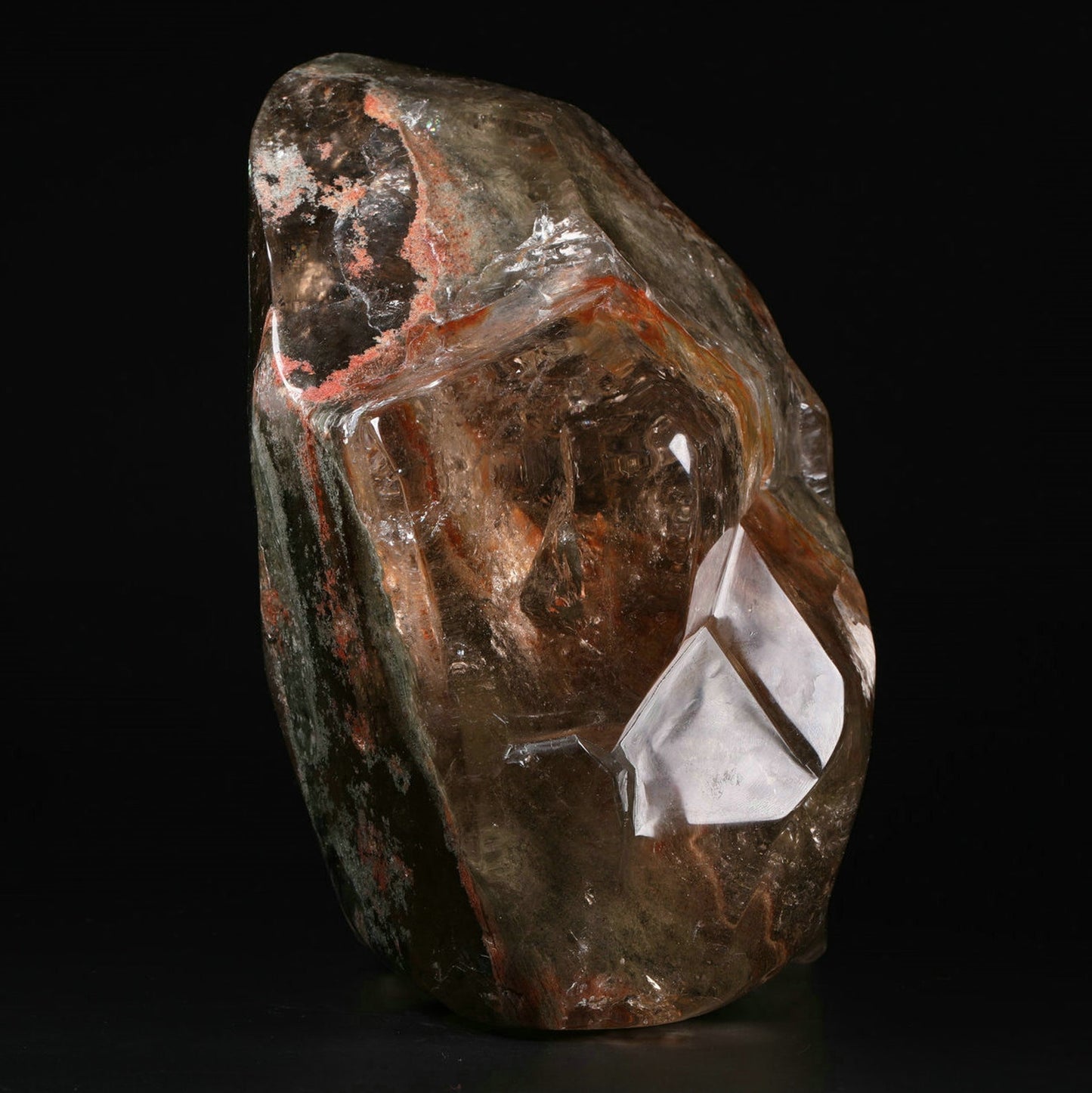 Garden Quartz Crystal Skull Free Formed Head