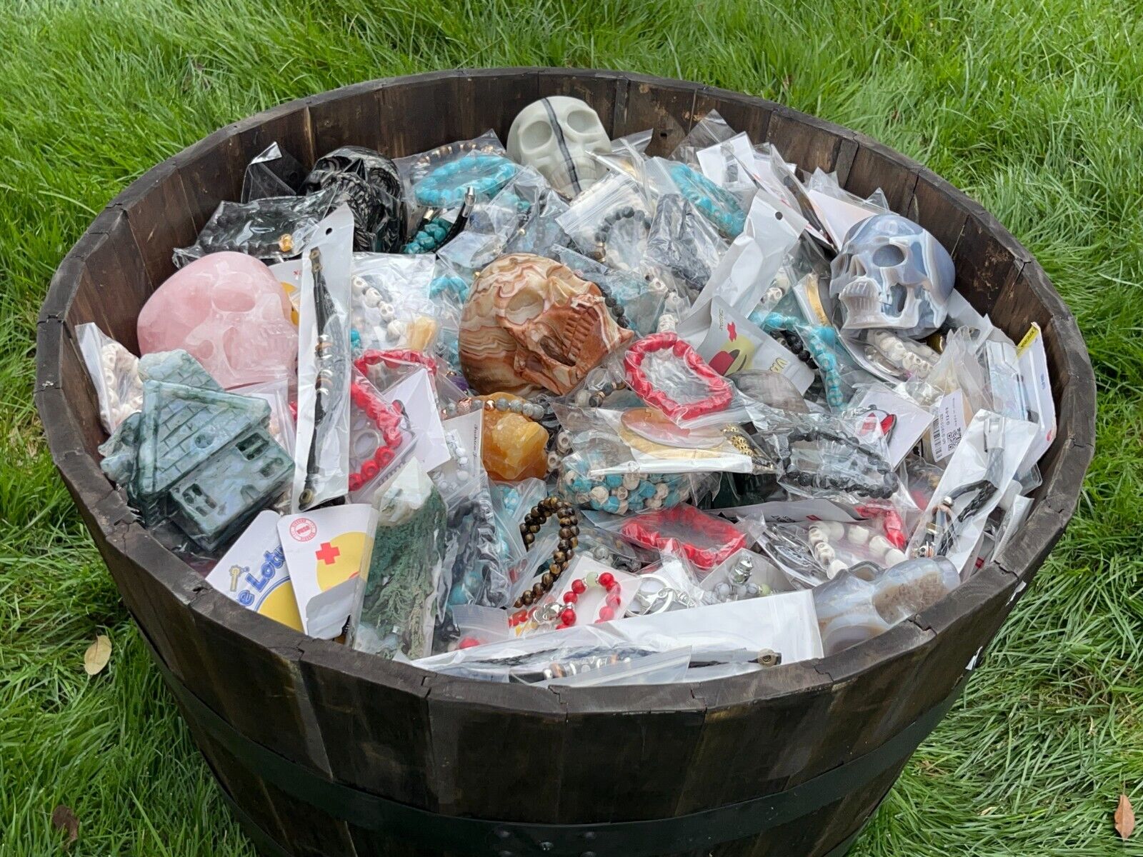 Pipe Bomb Package | Hippie gifts | Quartz jewelry | Crystal skulls